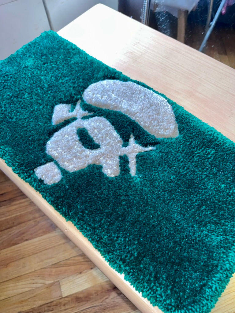 Bape x Kaws Keyboard rug